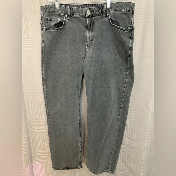Kalvin Klein Mens Gray Vintage Jeans 38x30 - Picture 1 of 12